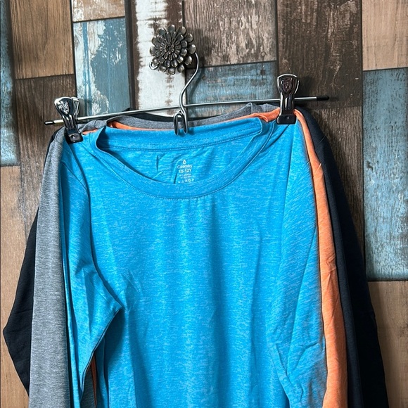 Girls dry fit 4 pack of long sleeve tops - Picture 2 of 14